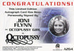 James Bond Archives 2015 Edition Joni Flynn Autograph Card A264   - TvMovieCards.com