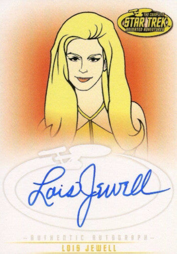 Star Trek TOS Art & Images Lois Jewell Autograph Card A35   - TvMovieCards.com