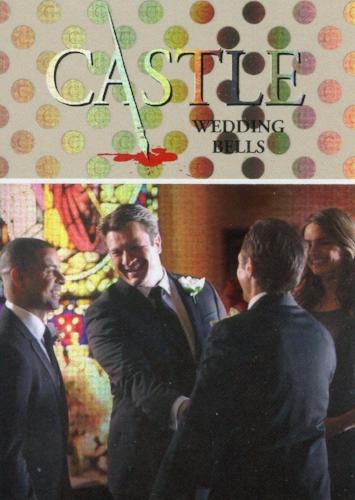 Castle Seasons 3 & 4 Foil Parallel Chase Card Caskett C6   - TvMovieCards.com