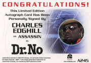 James Bond Archives 2014 Edition Charles Edghill Autograph Card A245   - TvMovieCards.com