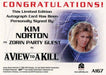 James Bond 50th Anniversary Series Two Kim Norton Autograph Card A167   - TvMovieCards.com
