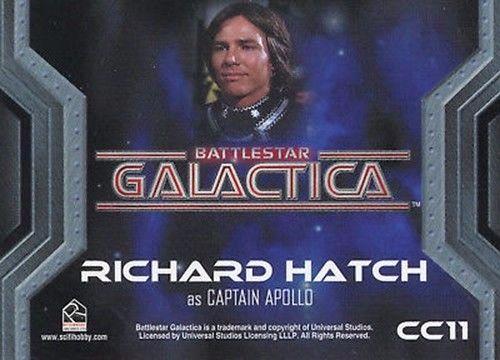 Battlestar Galactica Colonial Warriors Captain Apollo Costume Card CC11   - TvMovieCards.com