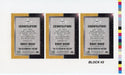 Star Trek TOS One Robert Brown 3-Card Unsigned Uncut Autograph Card Sheet A9   - TvMovieCards.com