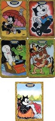 Cartoon Art Sketch Art Metallogloss Chase Card Set 13 Metal Cards 2010 Breygent - TvMovieCards.com