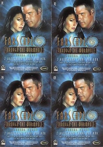 Farscape Through the Wormhole Promo Card Set 4 Cards   - TvMovieCards.com