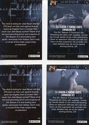 24 Twenty Four Season 4 Promo Card Set plus Expansion Promos 4 Cards   - TvMovieCards.com