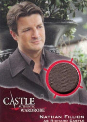 Castle Seasons 3 & 4 Richard Castle Wardrobe Costume Card M08   - TvMovieCards.com