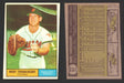 1961 Topps Baseball Trading Card You Pick Singles #1-#99 VG/EX #	57 Marv Throneberry - Kansas City Athletics  - TvMovieCards.com
