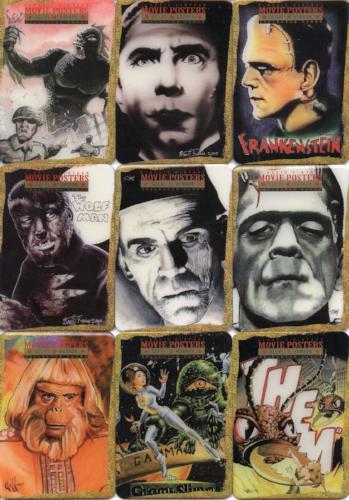 Classic Vintage Posters Sci-Fi & Horror Series Two Metallogloss Chase Card Set   - TvMovieCards.com
