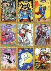 Cartoon Art Sketch Art Metallogloss Chase Card Set 13 Metal Cards 2010 Breygent - TvMovieCards.com