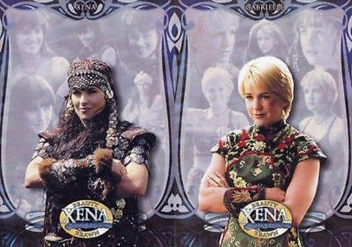 Xena Beauty and Brawn Promo Card Set 2 Cards   - TvMovieCards.com