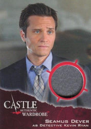 Castle Seasons 3 & 4 Kevin Ryan Wardrobe Costume Card M14   - TvMovieCards.com