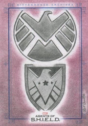 Agents of S.H.I.E.L.D. Season 2 Veronica Smith Autograph Sketch Card   - TvMovieCards.com