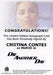 James Bond 50th Anniversary Series One Cristina Contes Autograph Card   - TvMovieCards.com