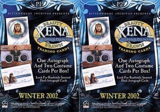 Xena Beauty and Brawn Promo Card Set 2 Cards   - TvMovieCards.com