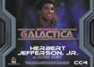 Battlestar Galactica Colonial Warriors Lieutenant Boomer Costume Card CC4   - TvMovieCards.com