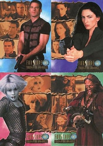 Farscape Through the Wormhole Promo Card Set 4 Cards   - TvMovieCards.com