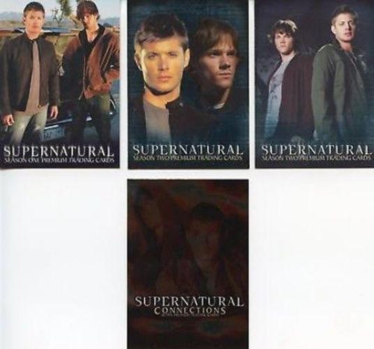 Supernatural Mixed Seasons Promo Card Lot 4 Cards   - TvMovieCards.com
