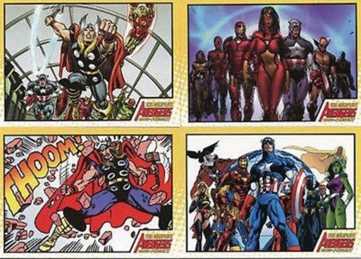 Avengers Complete 1963 to Present Promo Card Lot 4 Cards   - TvMovieCards.com