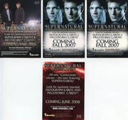 Supernatural Mixed Seasons Promo Card Lot 4 Cards   - TvMovieCards.com