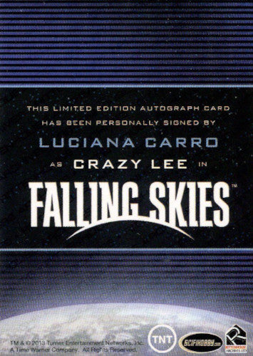 Falling Skies Season 2 Premium Pack Luciana Carro Autograph Card   - TvMovieCards.com