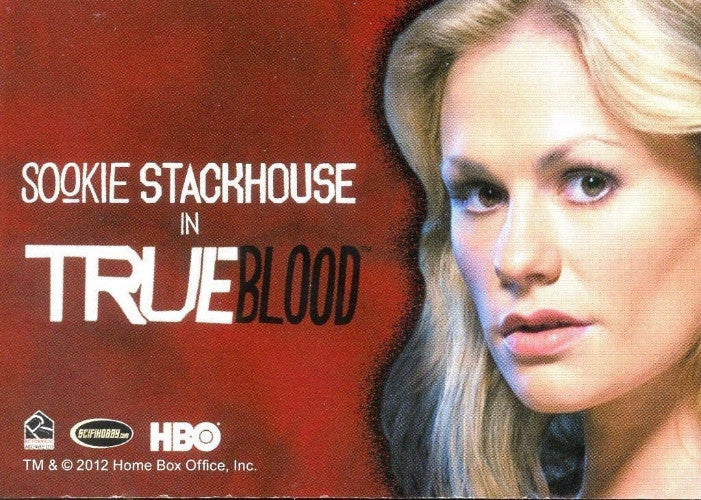 True Blood Premiere Edition Sookie Stackhouse Shadowbox Chase Card   - TvMovieCards.com