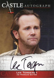 Castle Seasons 3 & 4 Lee Tergesen Autograph Card A08   - TvMovieCards.com