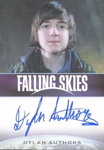 Falling Skies Season 2 Premium Pack Dylan Authors Autograph Card   - TvMovieCards.com