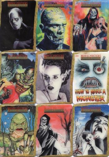 Classic Vintage Posters Sci-Fi & Horror Series Two Metallogloss Chase Card Set   - TvMovieCards.com