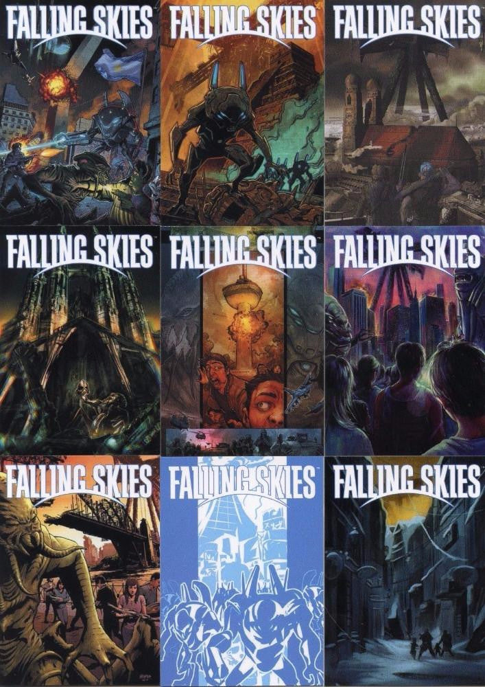 Falling Skies Season 2 Premium Pack International Pinup Chase Card Set 9 Cards   - TvMovieCards.com