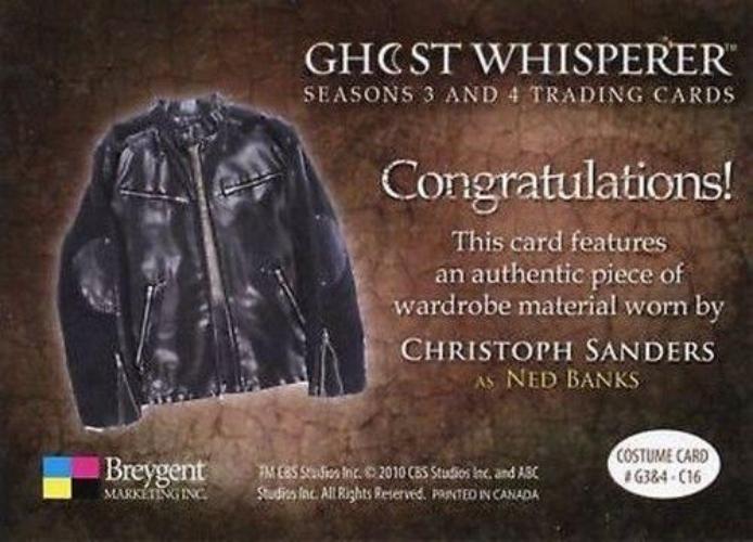 Ghost Whisperer Seasons 3 & 4 Christopher Sanders as Ned Banks Costume Card C16   - TvMovieCards.com