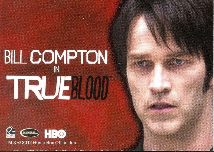 True Blood Premiere Edition Bill Compton Shadowbox Chase Card   - TvMovieCards.com