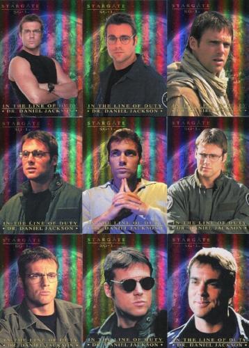 Stargate SG-1 Season Seven In the Line of Duty Dr. Daniel Jackson Chase Card Set   - TvMovieCards.com