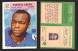1966 Philadelphia Football NFL Trading Card You Pick Singles #1-#99 VG/EX 57 Cornell Green - Dallas Cowboys  - TvMovieCards.com