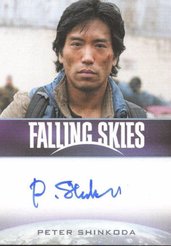 Falling Skies Season 2 Premium Pack Peter Shinkoda Autograph Card   - TvMovieCards.com