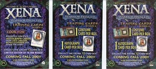 Xena Season Six Promo Card Set with Variant   - TvMovieCards.com