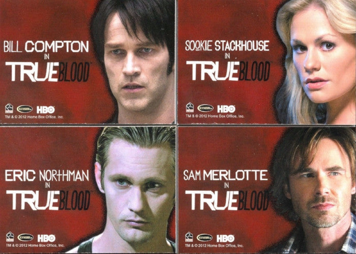 True Blood Premiere Edition Shadowbox Chase Card Set   - TvMovieCards.com