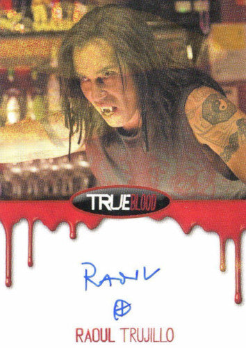 True Blood Premiere Edition Raoul Trujillo Autograph Card   - TvMovieCards.com