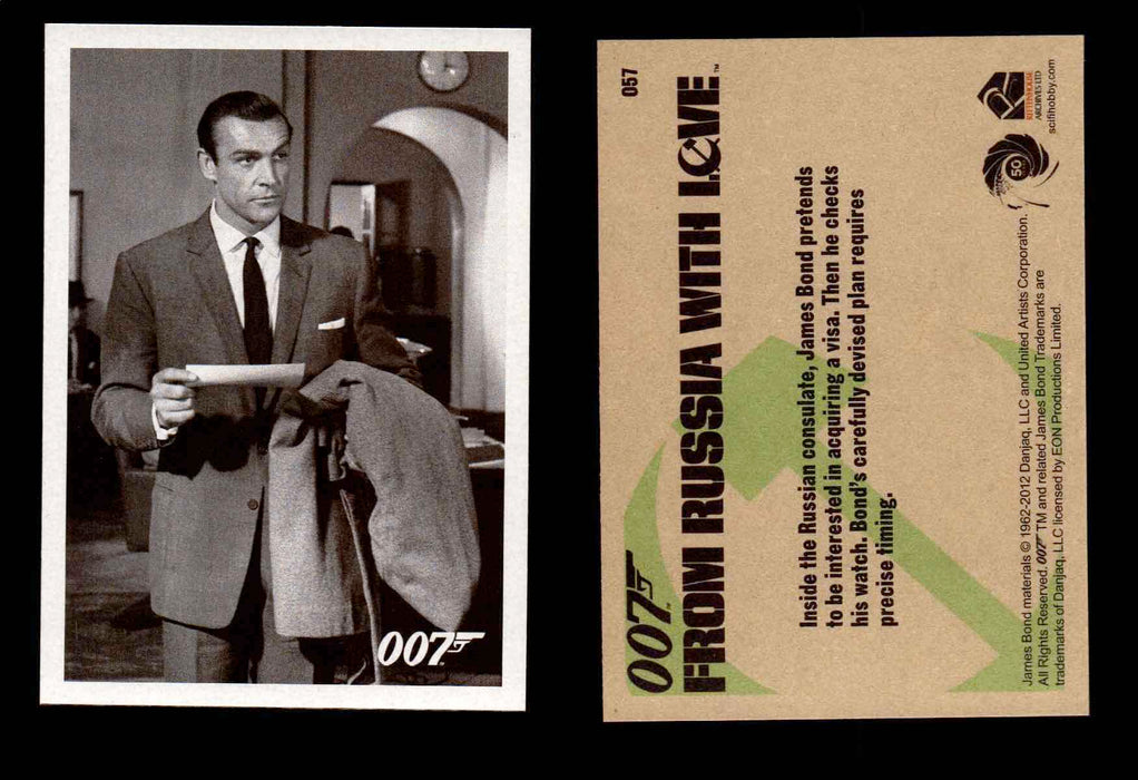 James Bond 50th Anniversary Series Two From Russia with Love Single Cards #1-65 #57  - TvMovieCards.com