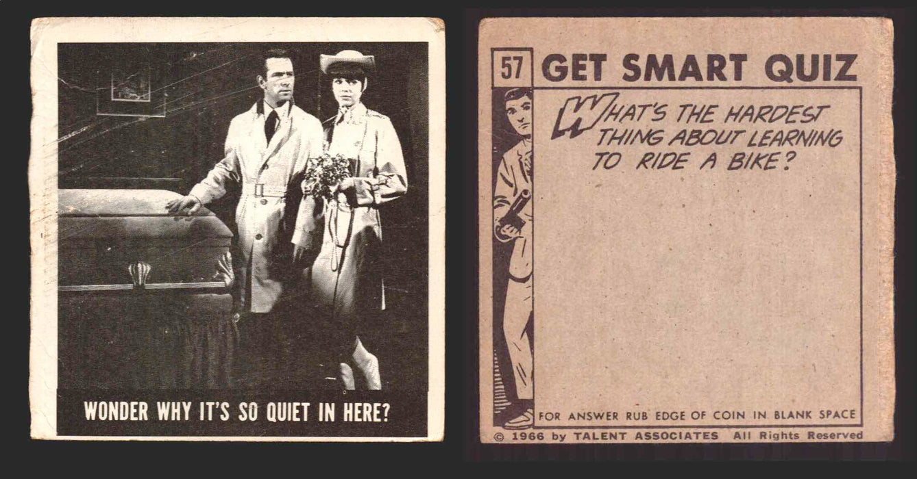 1966 Get Smart Vintage Trading Cards You Pick Singles #1-66 OPC O-PEE-CHEE #57  - TvMovieCards.com