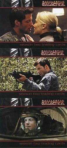 Battlestar Galactica Season Two Promo Card Set 3 Cards   - TvMovieCards.com