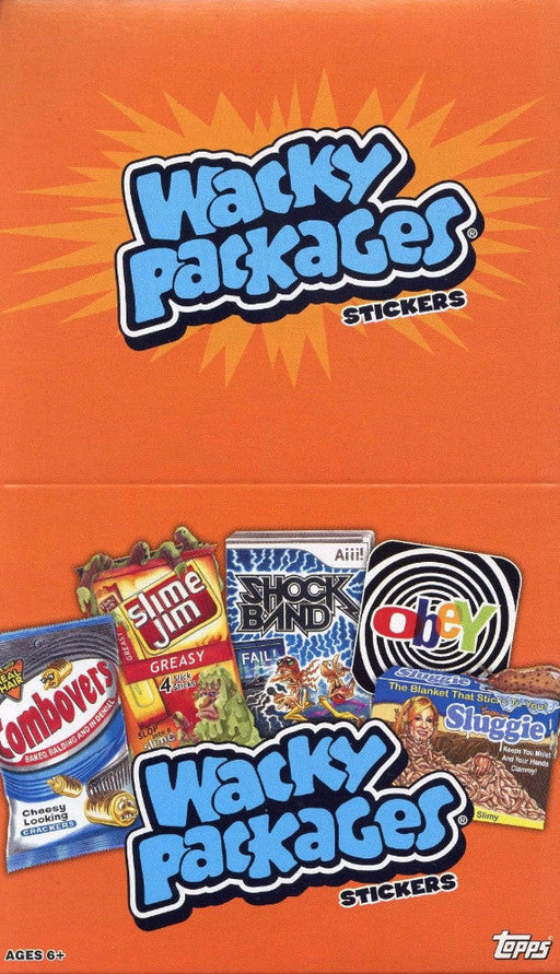 Wacky Packages 9th Series Nine Jumbo Rack Sticker Box Over 400 Stickers inside!   - TvMovieCards.com