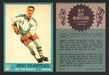 1962-63 Topps Hockey NHL Trading Card You Pick Single Cards #1 - 66 EX/NM #	57 Bert Olmstead  - TvMovieCards.com