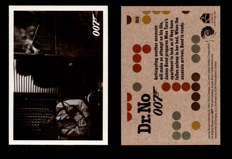 James Bond 50th Anniversary Series Dr. No You Pick Single Cards #1-65 #58  - TvMovieCards.com