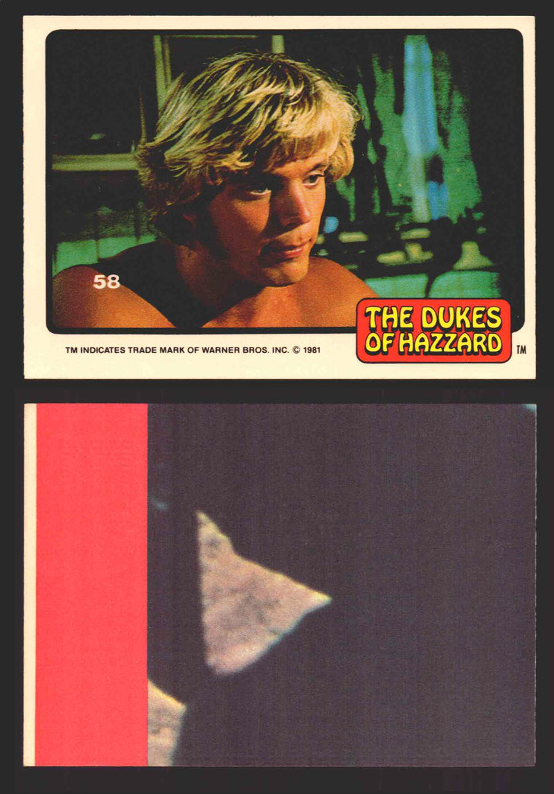 1981 Dukes of Hazzard Sticker Trading Cards You Pick Singles #1-#66 Donruss 58   Bo Duke  - TvMovieCards.com