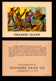 Treasure Island Buymore Sales 1960 Vintage Trading Cards You Pick Singles   - TvMovieCards.com