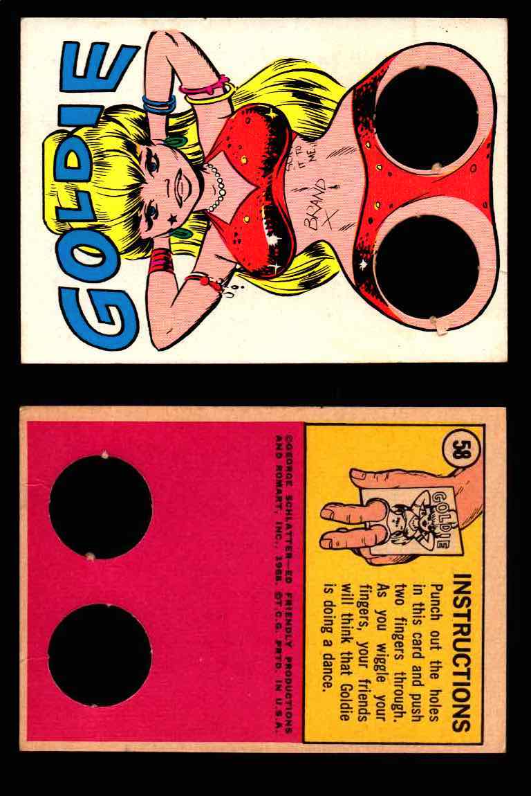 1968 Laugh-In Topps Vintage Trading Cards You Pick Singles #1-77 #58  - TvMovieCards.com