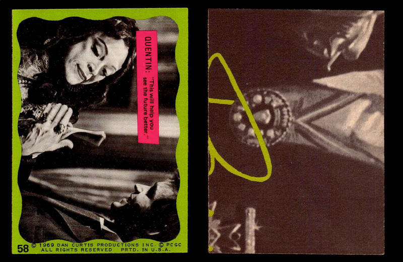 Dark Shadows Series 2 (Green) Philadelphia Gum Vintage Trading Cards You Pick #58  - TvMovieCards.com