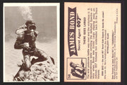 1966 James Bond 007 Thunderball Vintage Trading Cards You Pick Singles #1-66 58   There Goes Largo!  - TvMovieCards.com