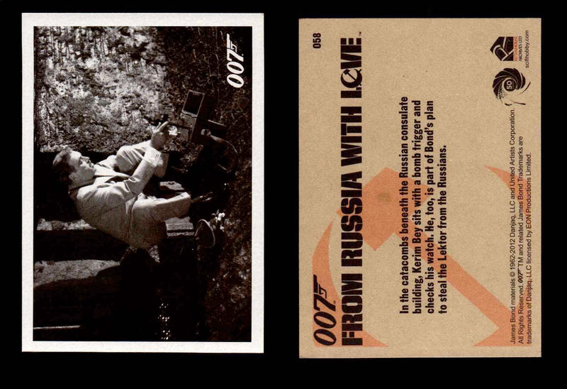 James Bond 50th Anniversary Series Two From Russia with Love Single Cards #1-65 #58  - TvMovieCards.com